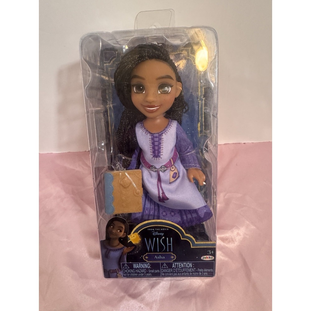 Disneys Wish Asha 6" Doll Petite New In Box Disney Petite Dolls